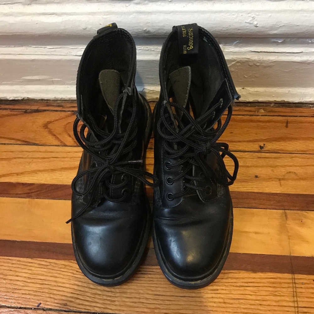 Vintage Black Doc Martens Made in England